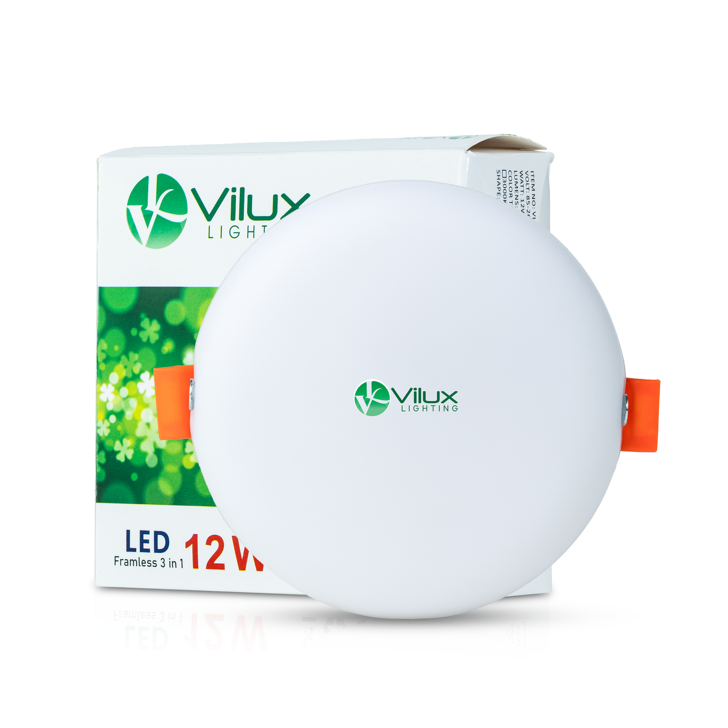 12 Watt Frameless 3 in 1