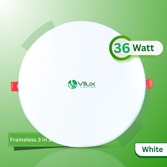 36 Watt Frameless 3 in 1